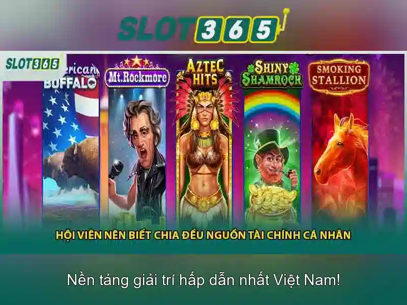 Slot365: Nền tảng cá cược trực tuyến nổi bật Giao diện nhà cái hoàn hảo